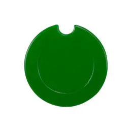 Round License Disc - Emerald Green